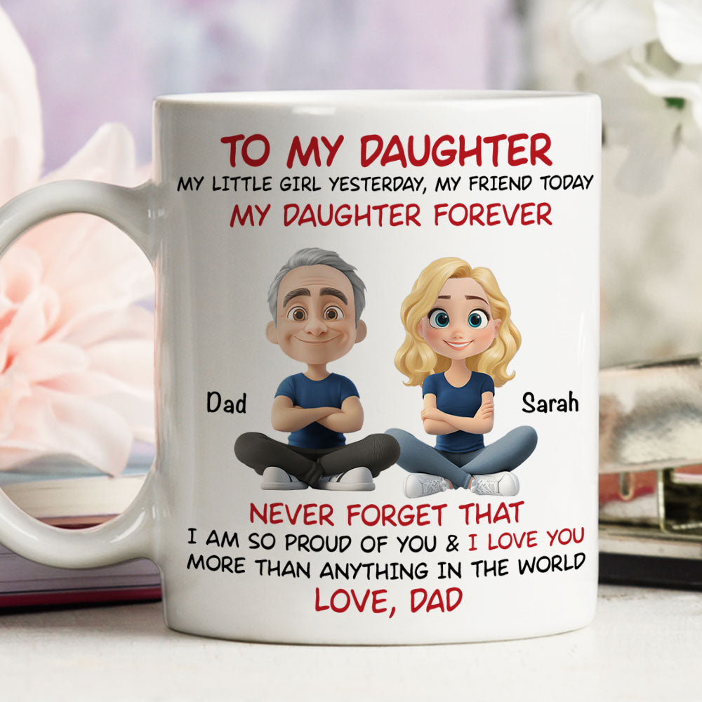 My Little Boy Yesterday - Personalized Custom Coffee Mug