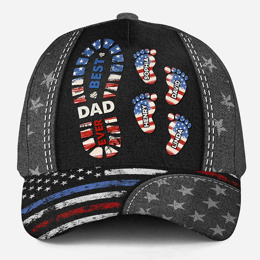 Best Dad Ever - Personalized Custom Classic Cap