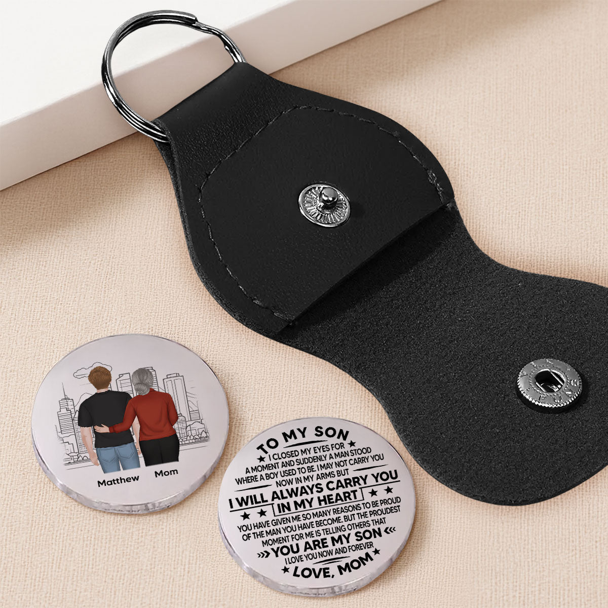 I Will Always Carry You - Personalized Custom Pocket Hug