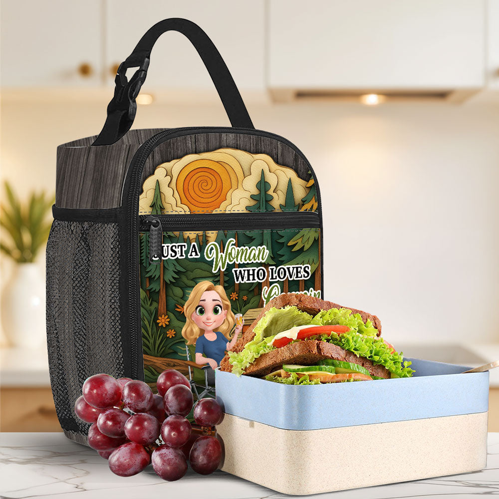 Love Camping - Personalized Custom Insulated Lunch Bag