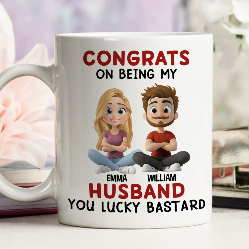 Being My Husband - Personalized Custom Coffee Mug