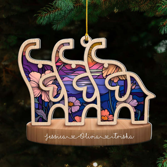 An Unbroken Bond - Personalized Custom 3D Effect Acrylic Ornament