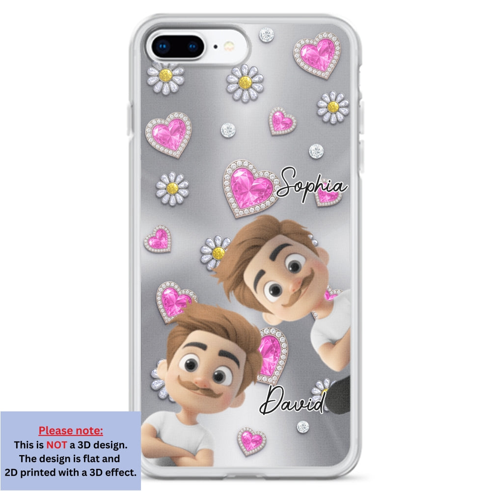 My Lovely Grandkids - Personalized Custom 3D Effect Phone Case