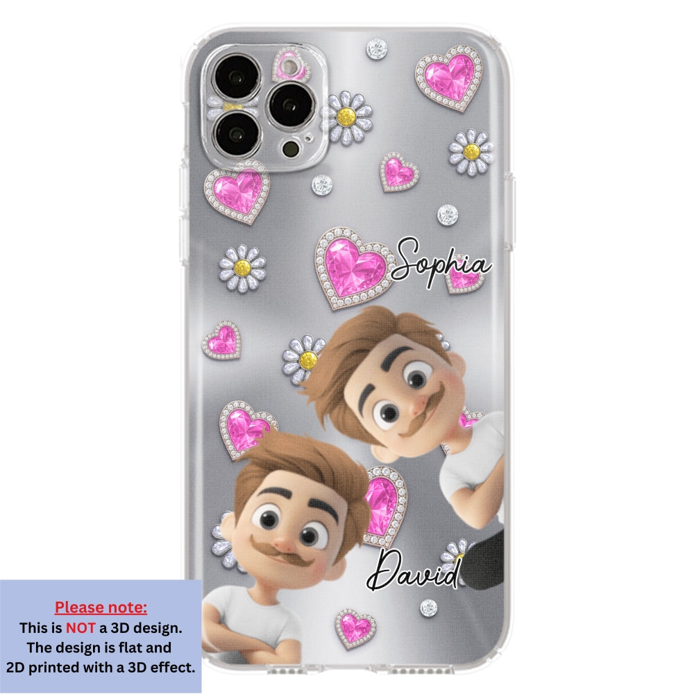 My Lovely Grandkids - Personalized Custom 3D Effect Phone Case
