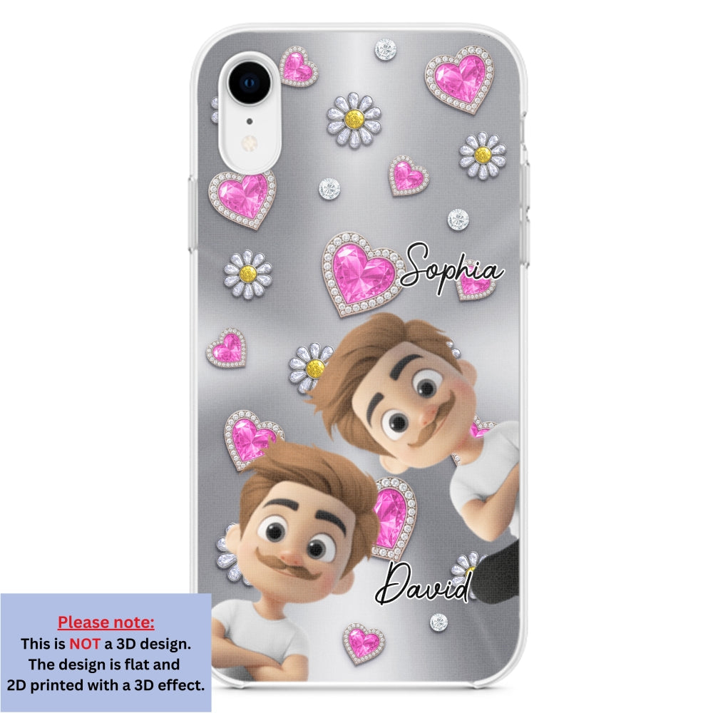 My Lovely Grandkids - Personalized Custom 3D Effect Phone Case