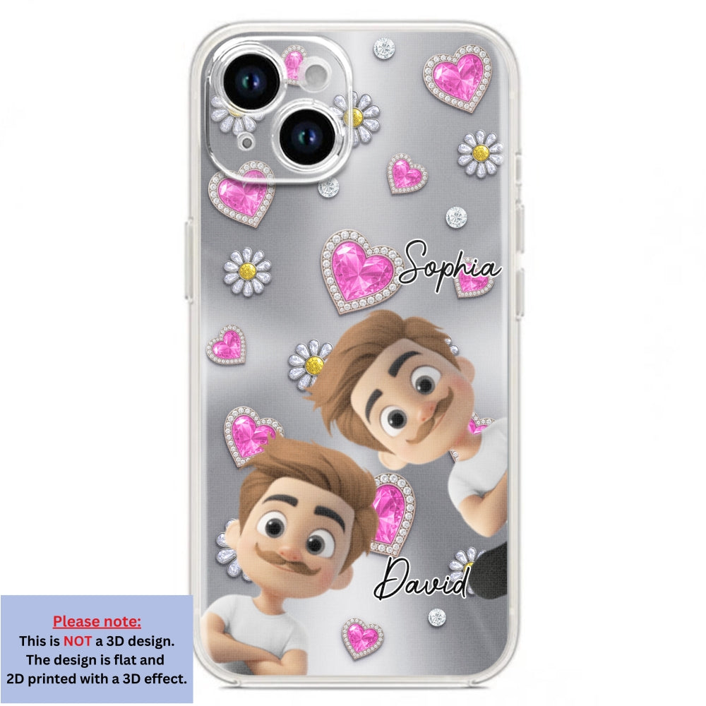 My Lovely Grandkids - Personalized Custom 3D Effect Phone Case