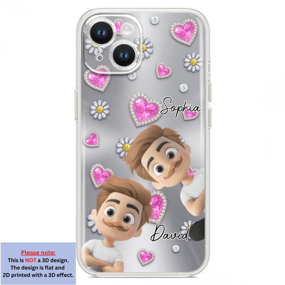My Lovely Grandkids - Personalized Custom 3D Effect Phone Case