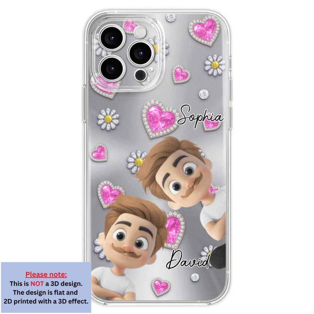 My Lovely Grandkids - Personalized Custom 3D Effect Phone Case
