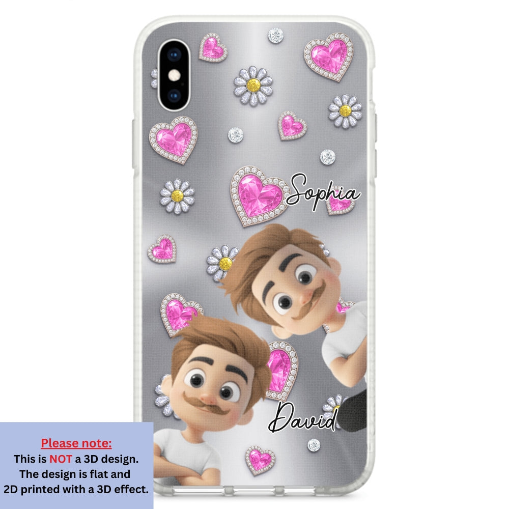 My Lovely Grandkids - Personalized Custom 3D Effect Phone Case
