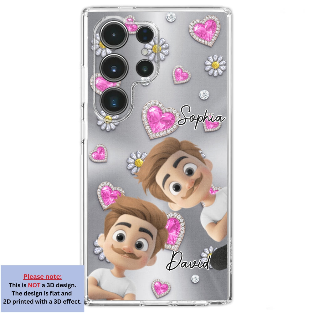 My Lovely Grandkids - Personalized Custom 3D Effect Phone Case