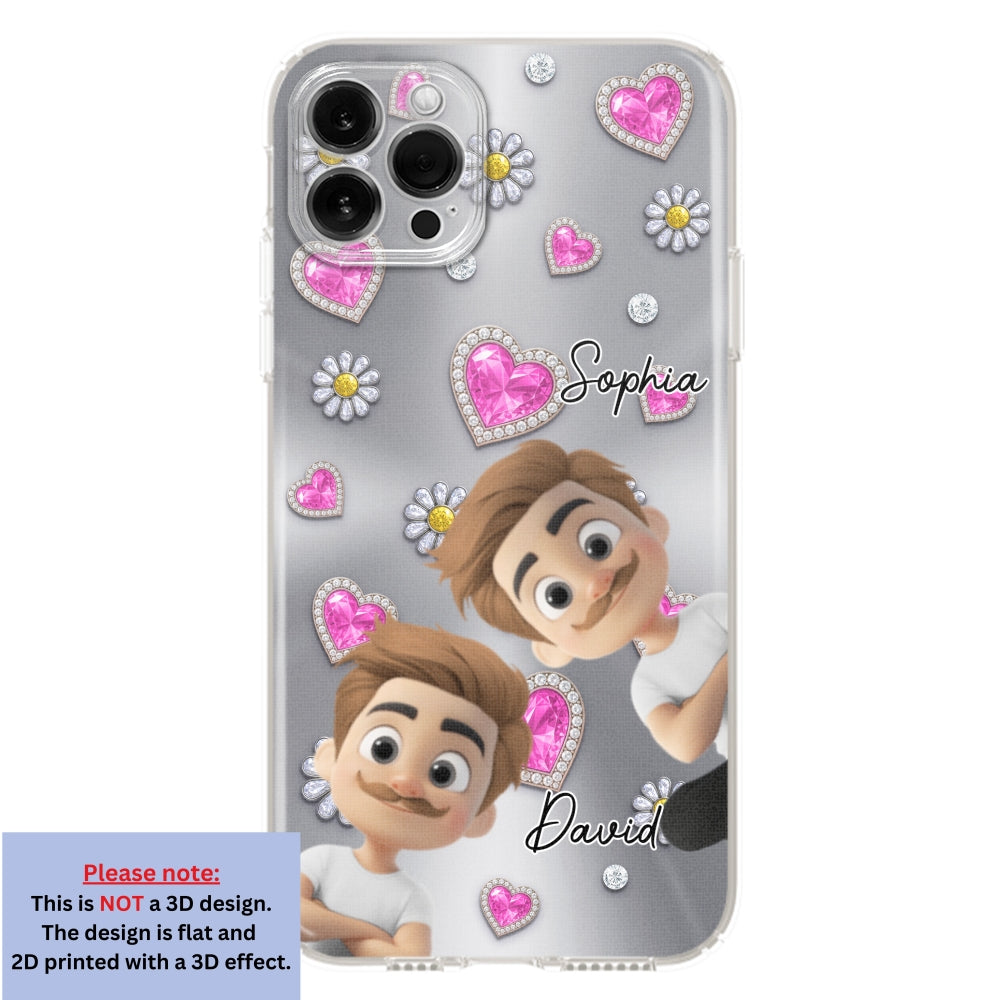 My Lovely Grandkids - Personalized Custom 3D Effect Phone Case