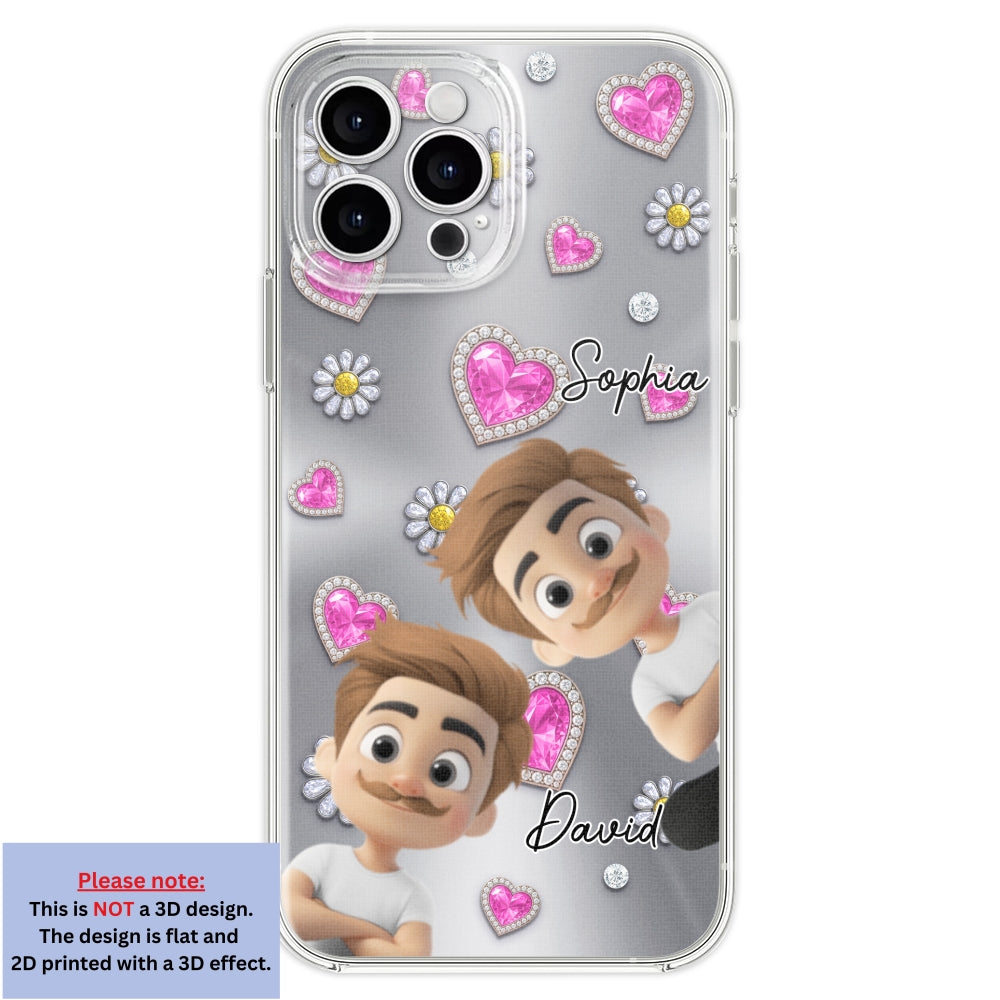My Lovely Grandkids - Personalized Custom 3D Effect Phone Case