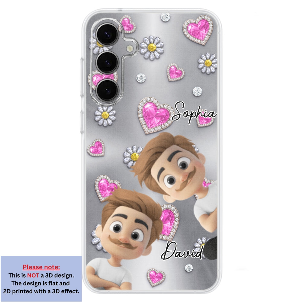 My Lovely Grandkids - Personalized Custom 3D Effect Phone Case