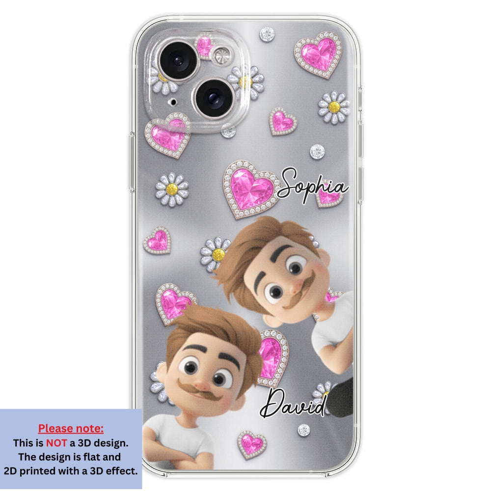 My Lovely Grandkids - Personalized Custom 3D Effect Phone Case