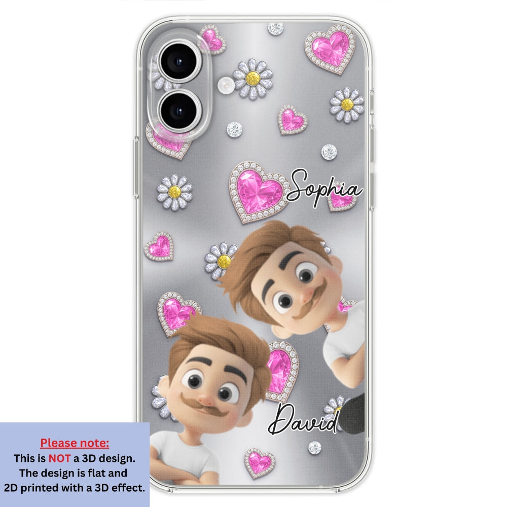 My Lovely Grandkids - Personalized Custom 3D Effect Phone Case
