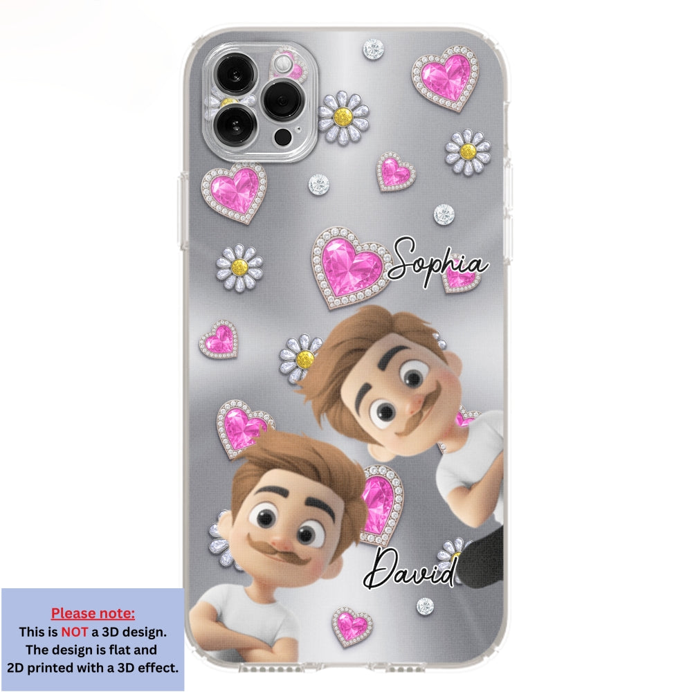 My Lovely Grandkids - Personalized Custom 3D Effect Phone Case