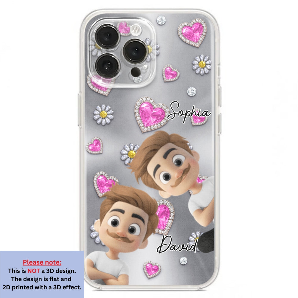 My Lovely Grandkids - Personalized Custom 3D Effect Phone Case