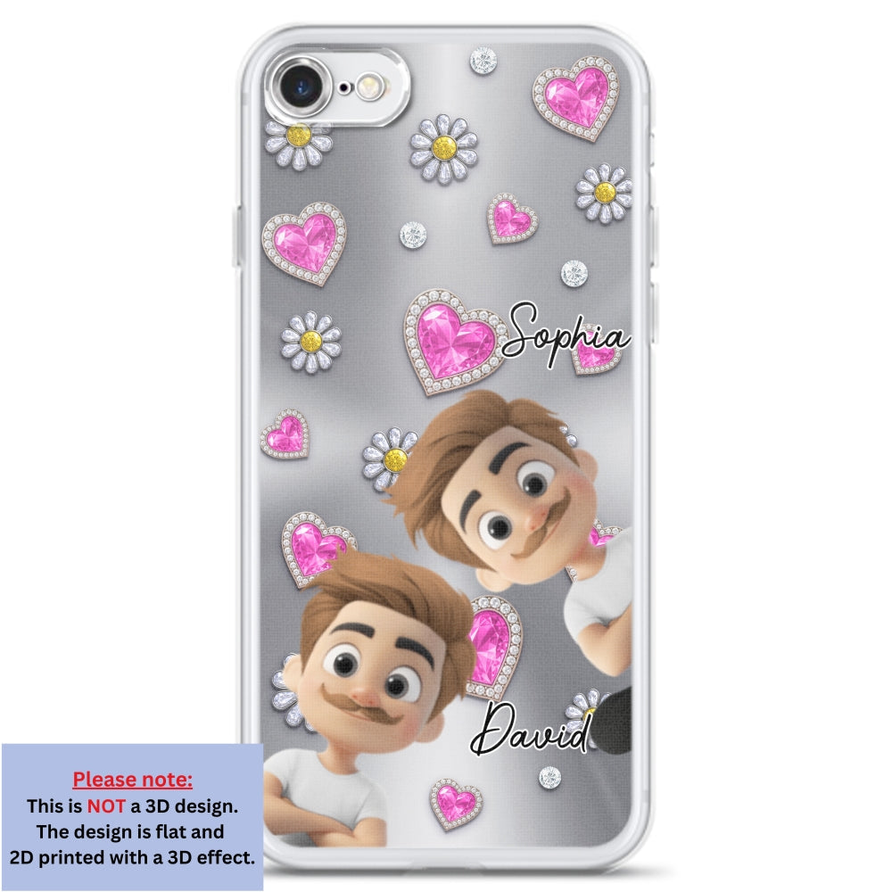 My Lovely Grandkids - Personalized Custom 3D Effect Phone Case