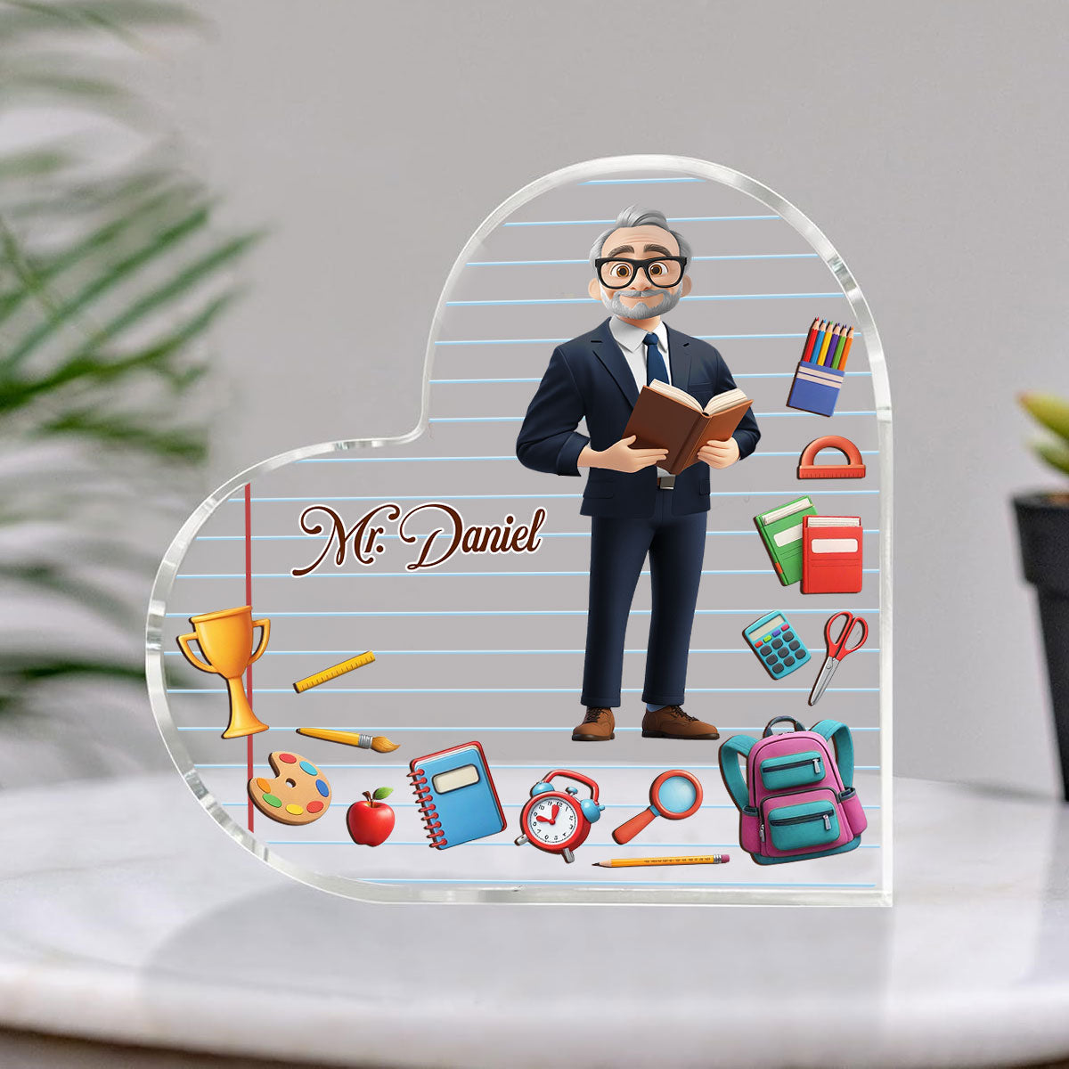 Welcome To Our Classroom - Personalized Custom Acrylic Plaque