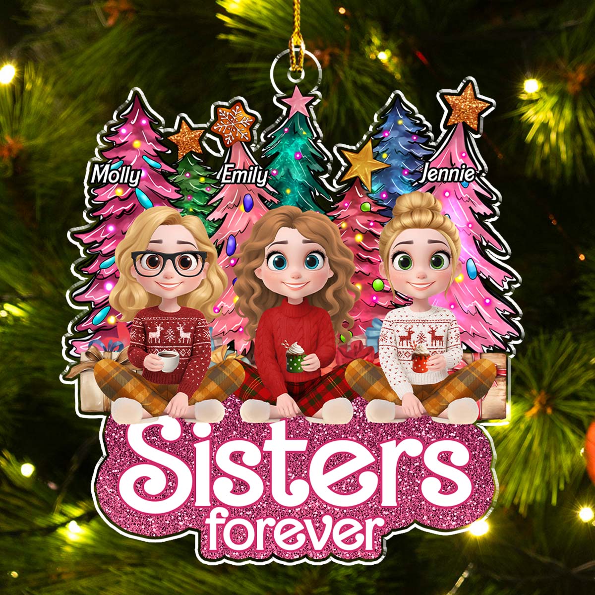 Slay Girls - Personalized Custom Acrylic Ornament