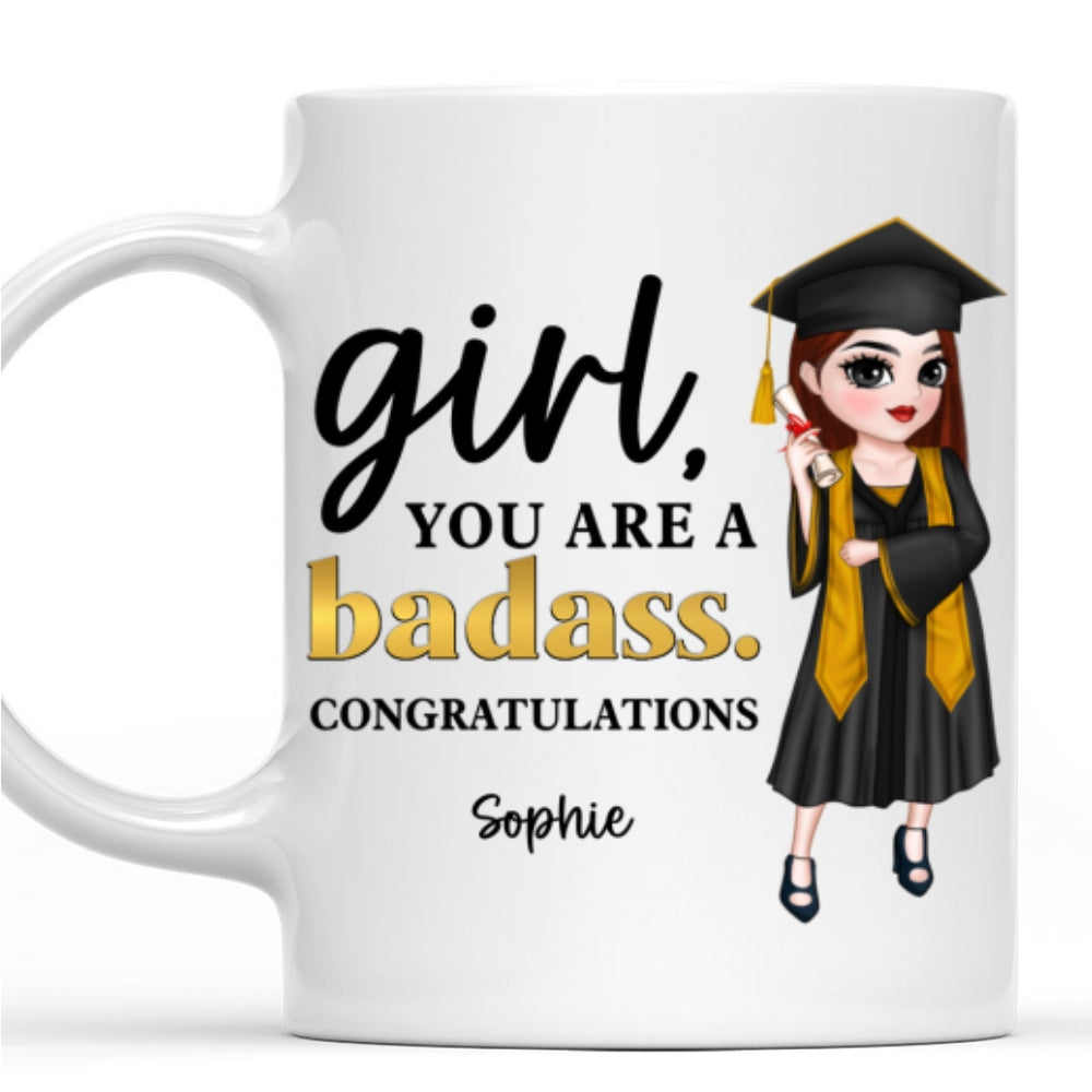 You Are A  Badass - Personalized Custom Coffee Mug