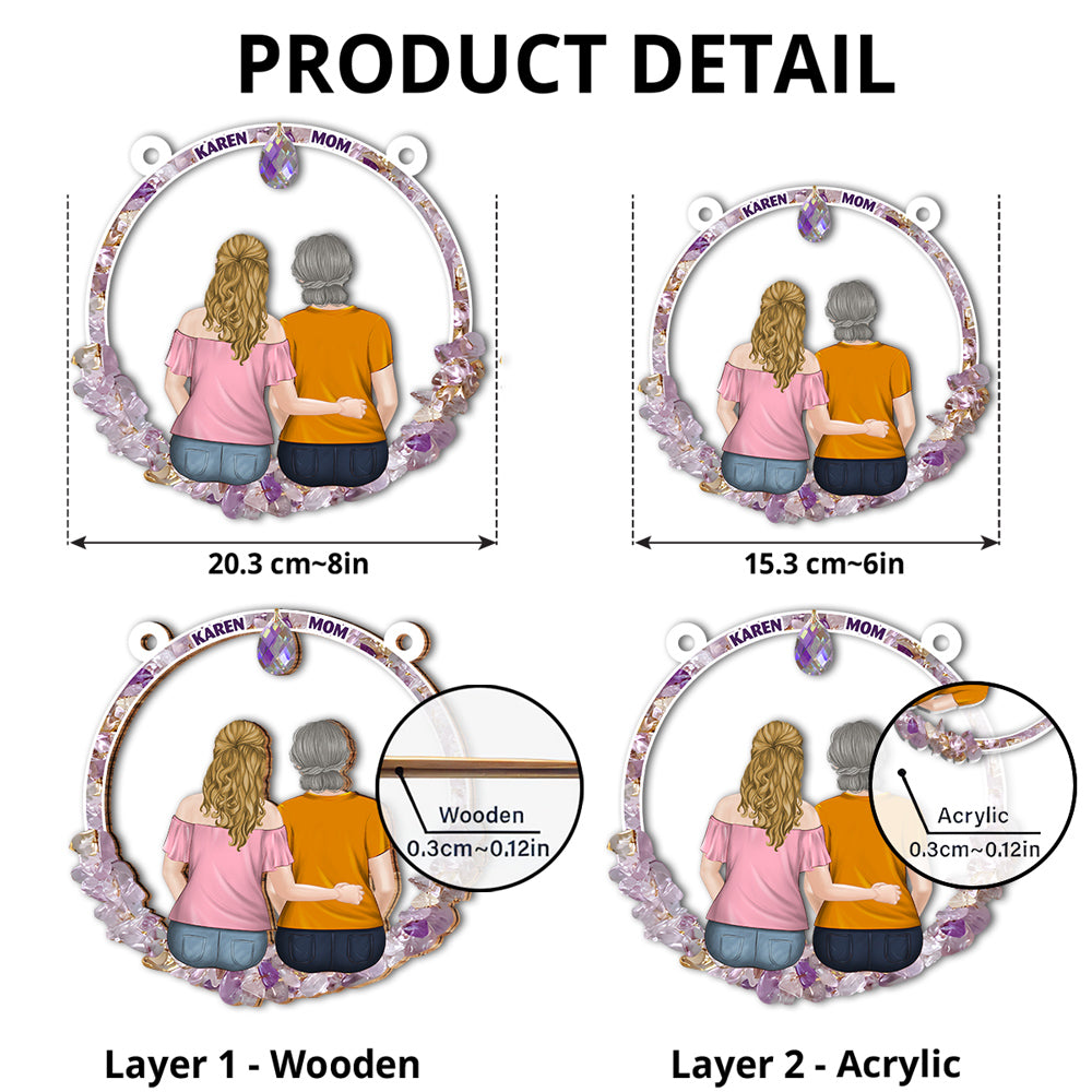 Forever Love - Personalized Custom Suncatcher