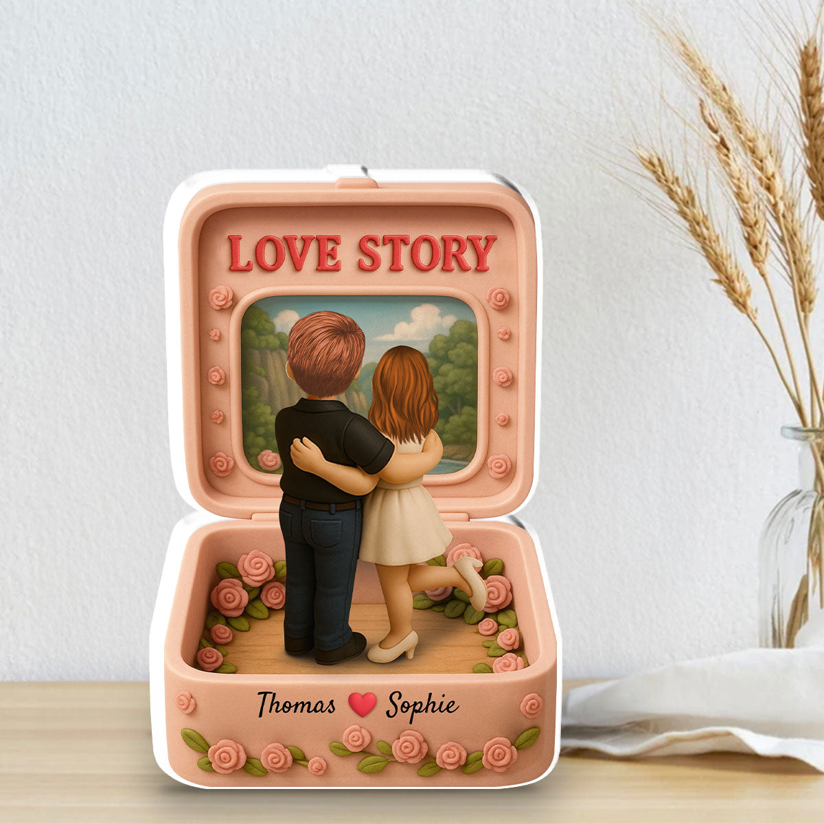 Love Story - Personalized Custom Acrylic Plaque