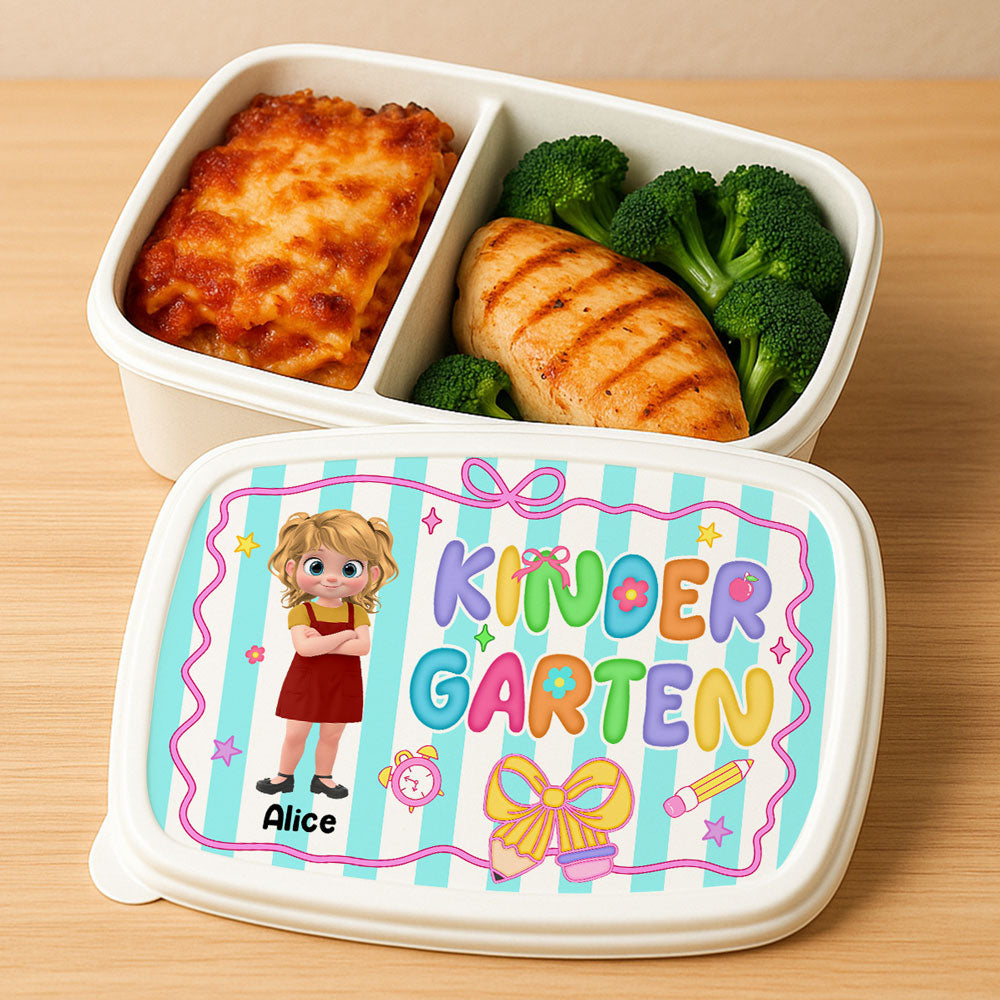 Kindergarten - Personalized Custom Lunch Box