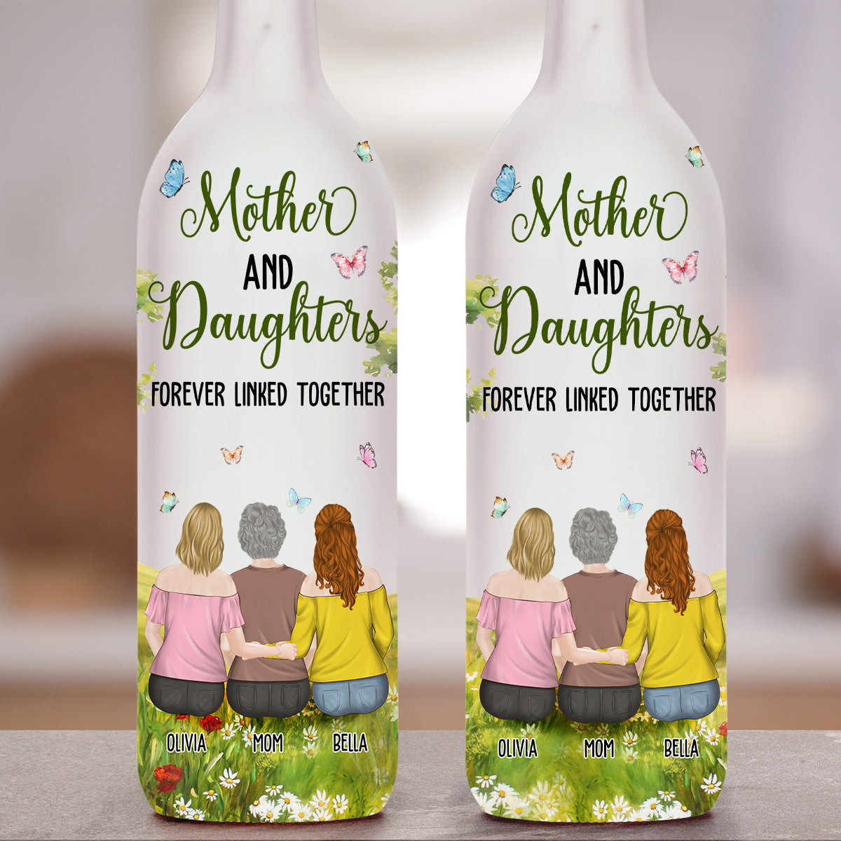 Link Forever - Personalized Custom Bottle Lamp