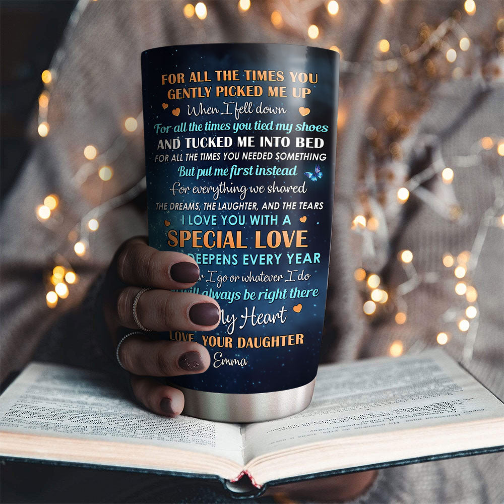 For All The Time - Personalized Custom Tumbler