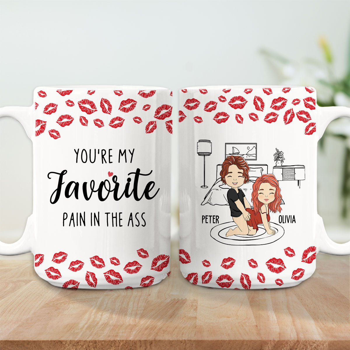 My Favourite Pain Husband - Personalized Custom Mug