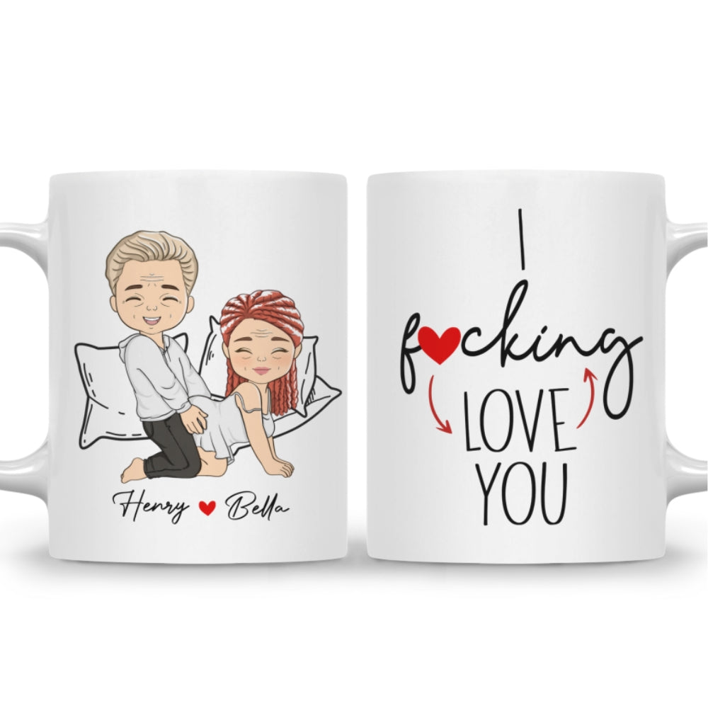 Loving You - Personalized Custom Coffee Mug