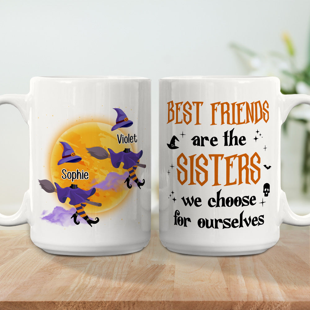 Witch Bestie - Personalized Custom Coffee Mug
