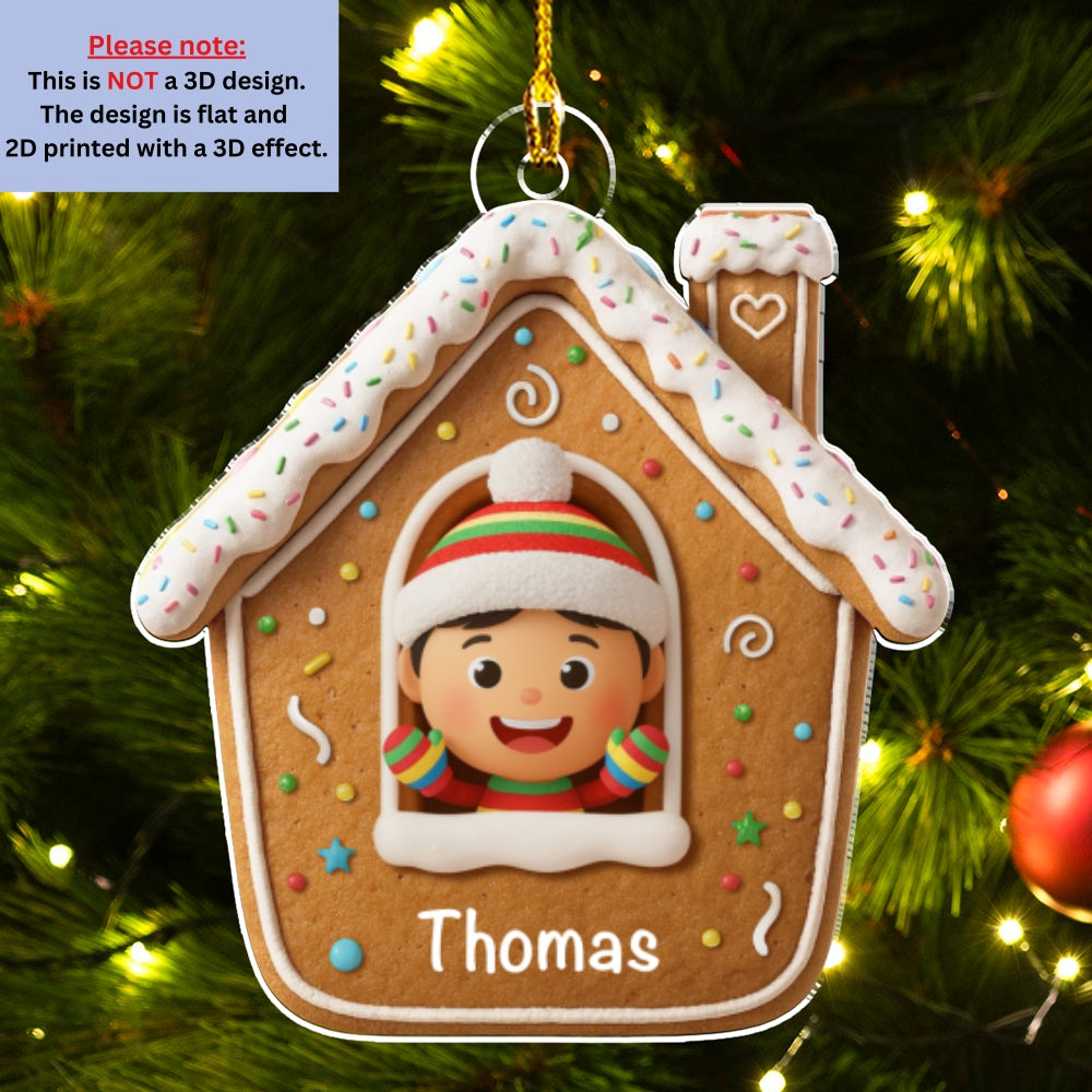 Home Cake - Personalized Custom Acrylic Ornament