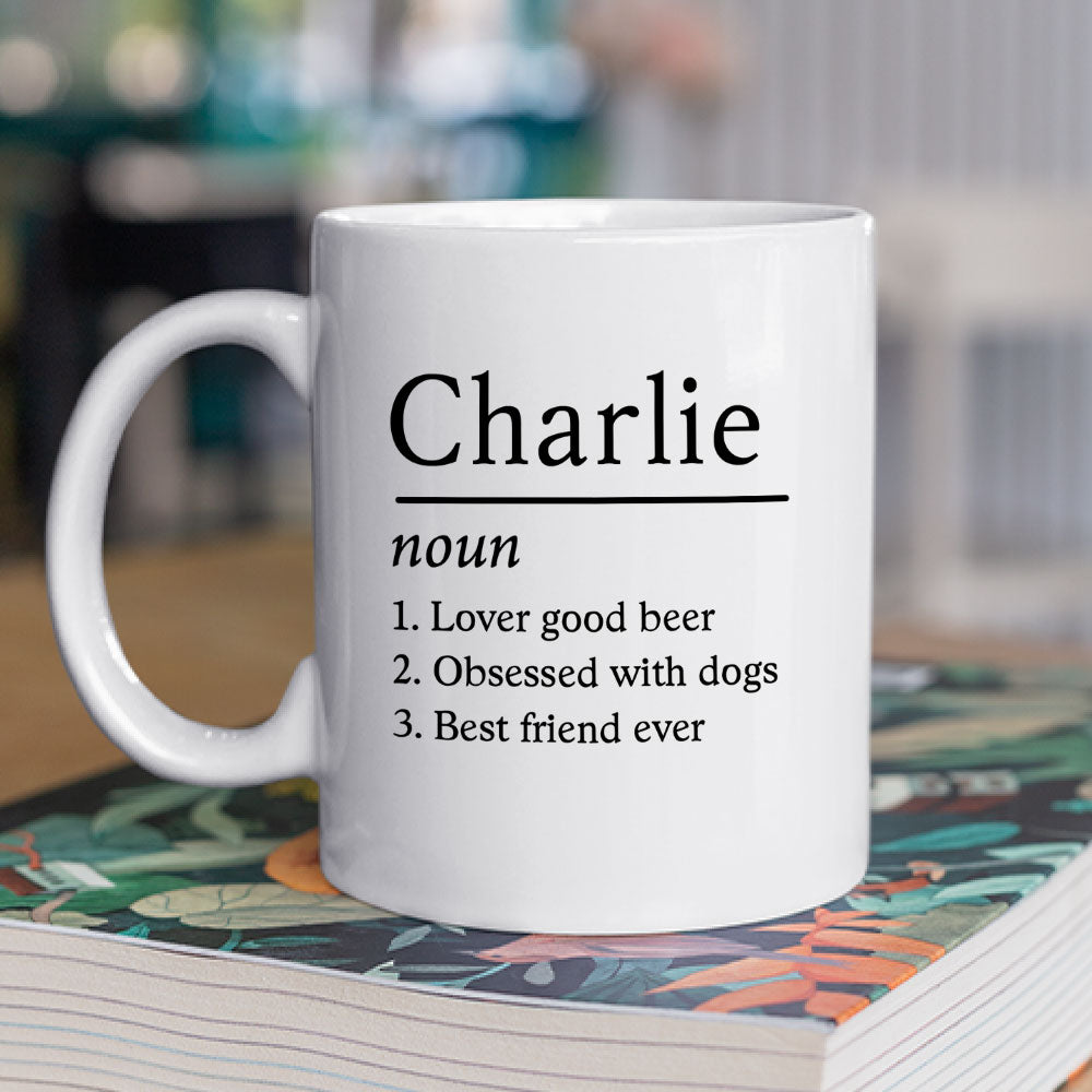 Definition Mug - Personalized Custom Coffee Mug