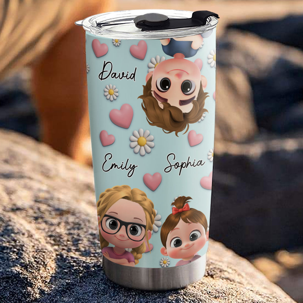My Everything - Personalized Custom 3D Effect Tumbler