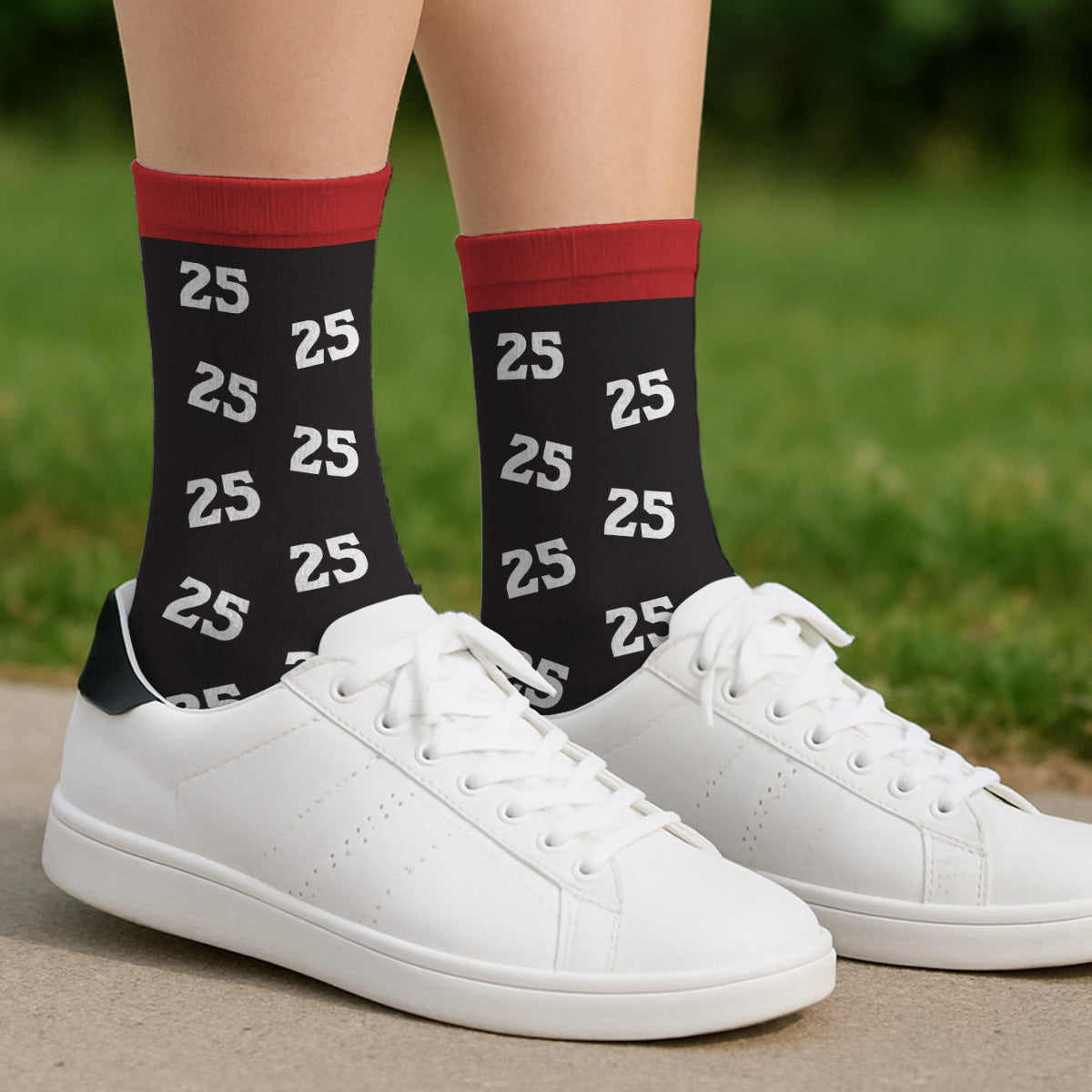 Look This Good - Personalized Custom Crew Socks