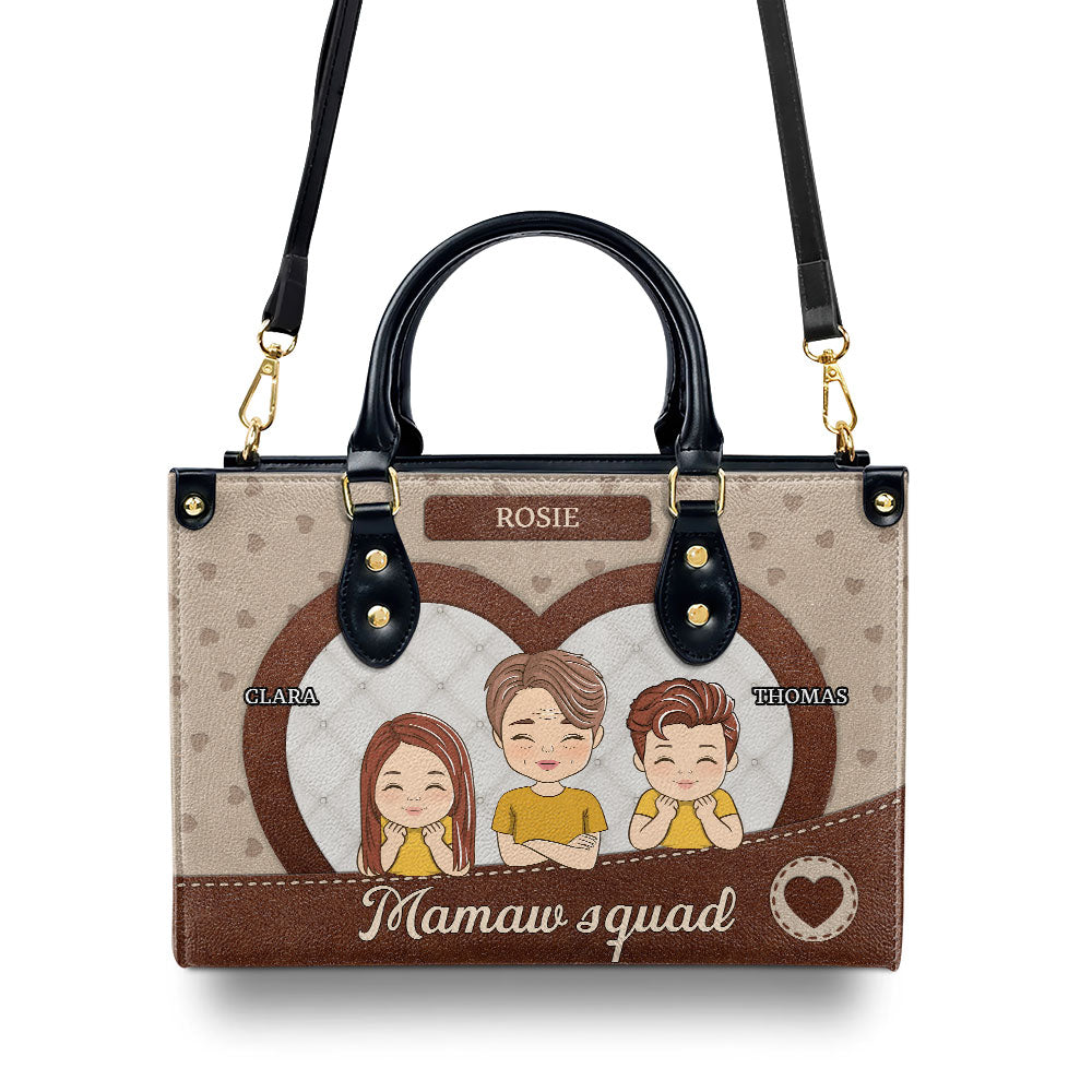 Granmy Squad - Personalized Custom Leather Bag