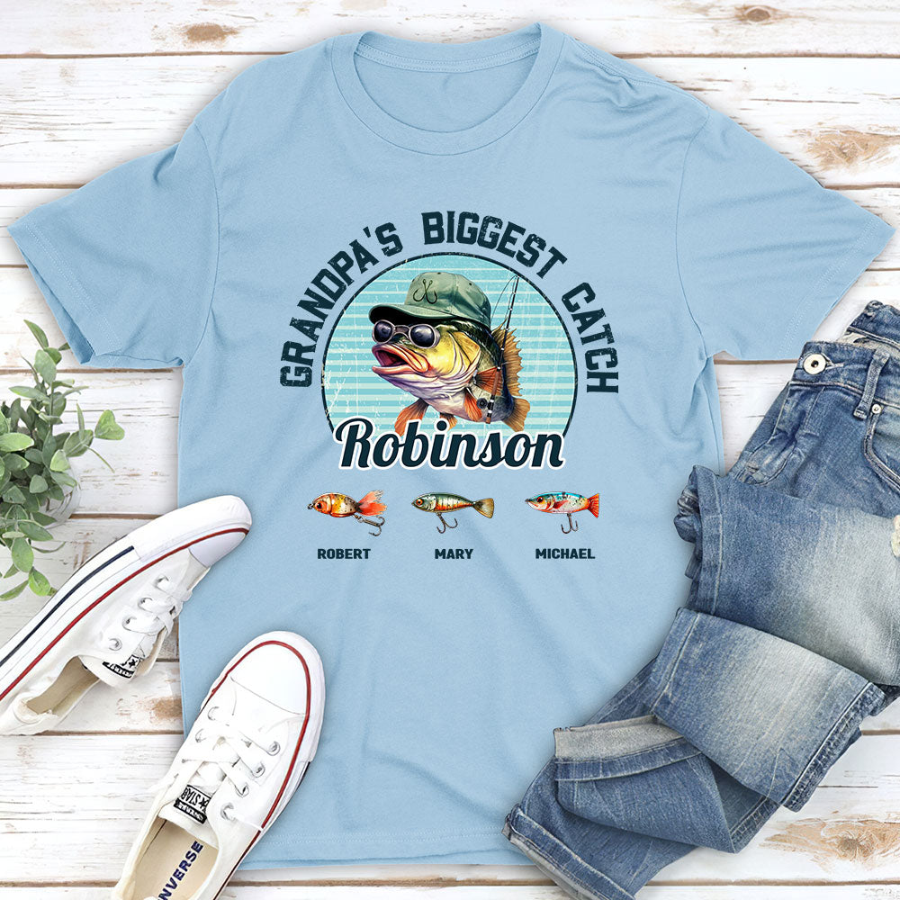 Biggest Catch - Personalized Custom Shirt