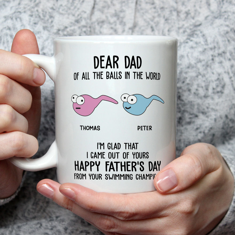 Swimming Champions - Personalized Custom Coffee Mug