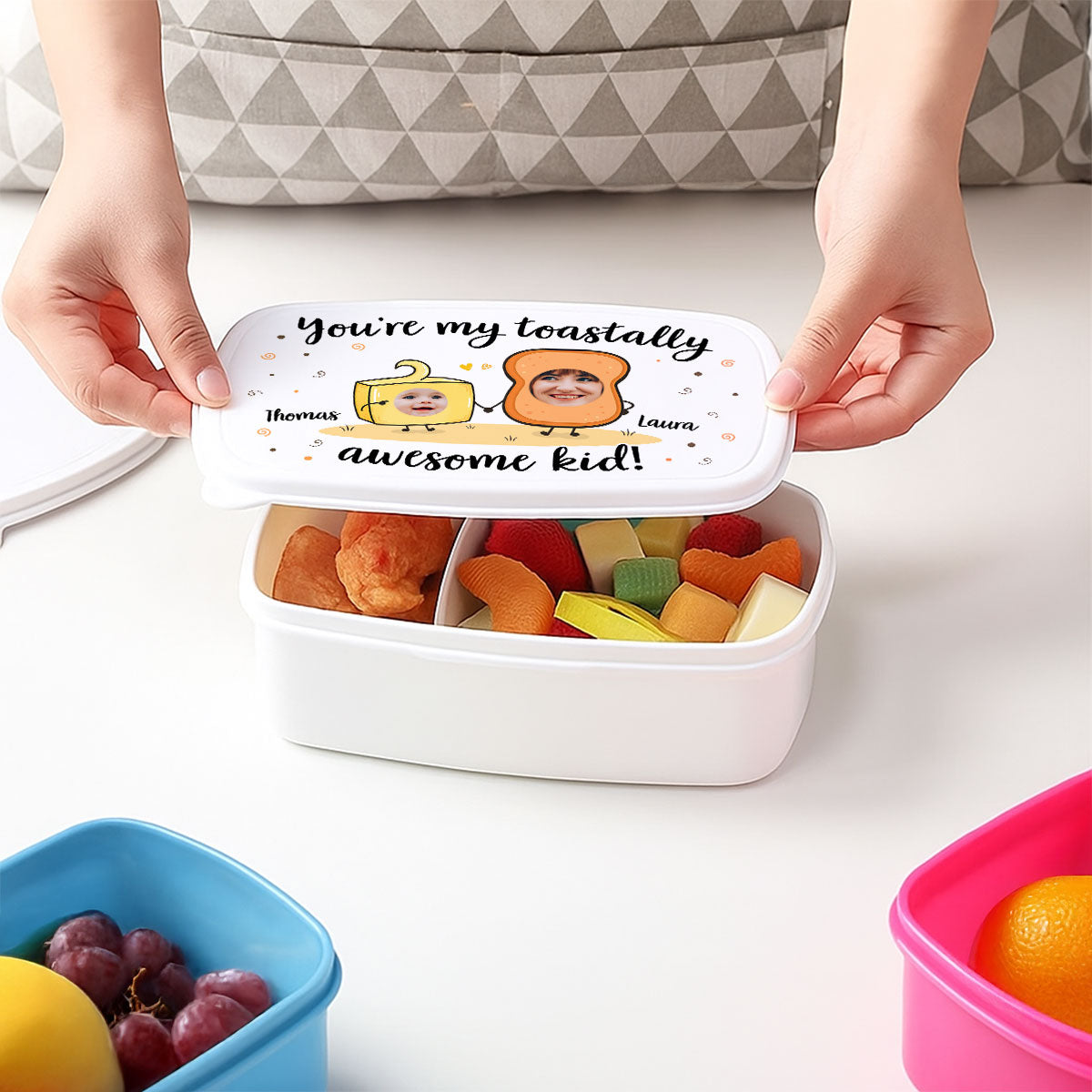 You Are My Toastally - Personalized Custom Lunch Box