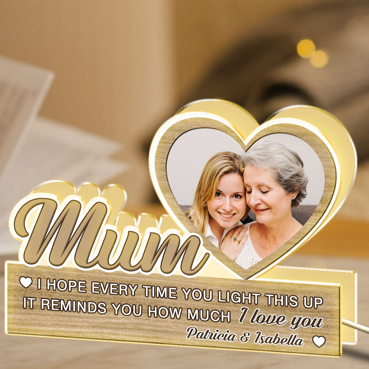 I Hope You Light This Up - Personalized Custom Light Box