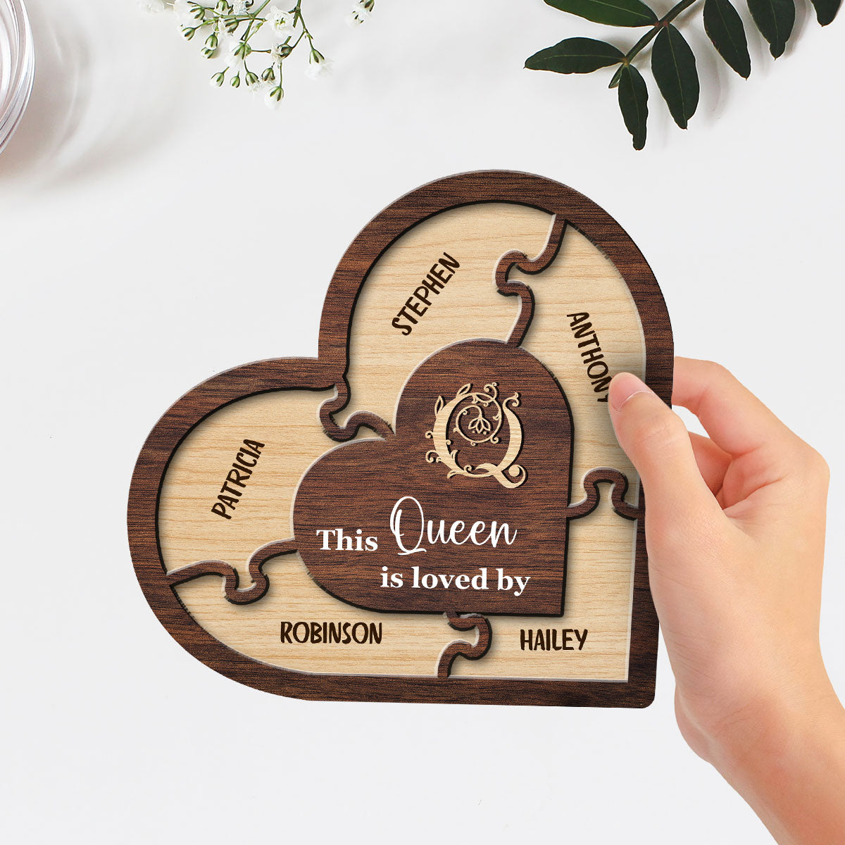 This Is Loved By - Personalized Wooden Plaque