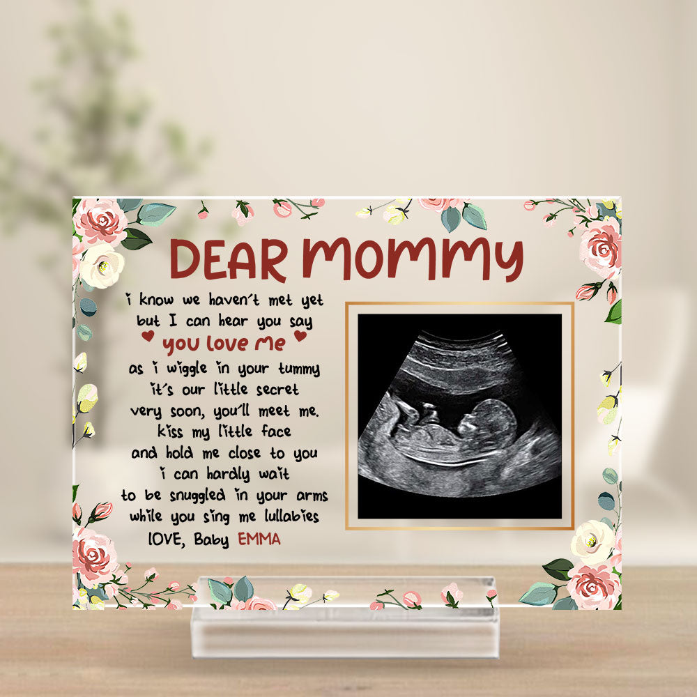 You Will Meet Me Soon - Personalized Custom Acrylic Plaque With Base