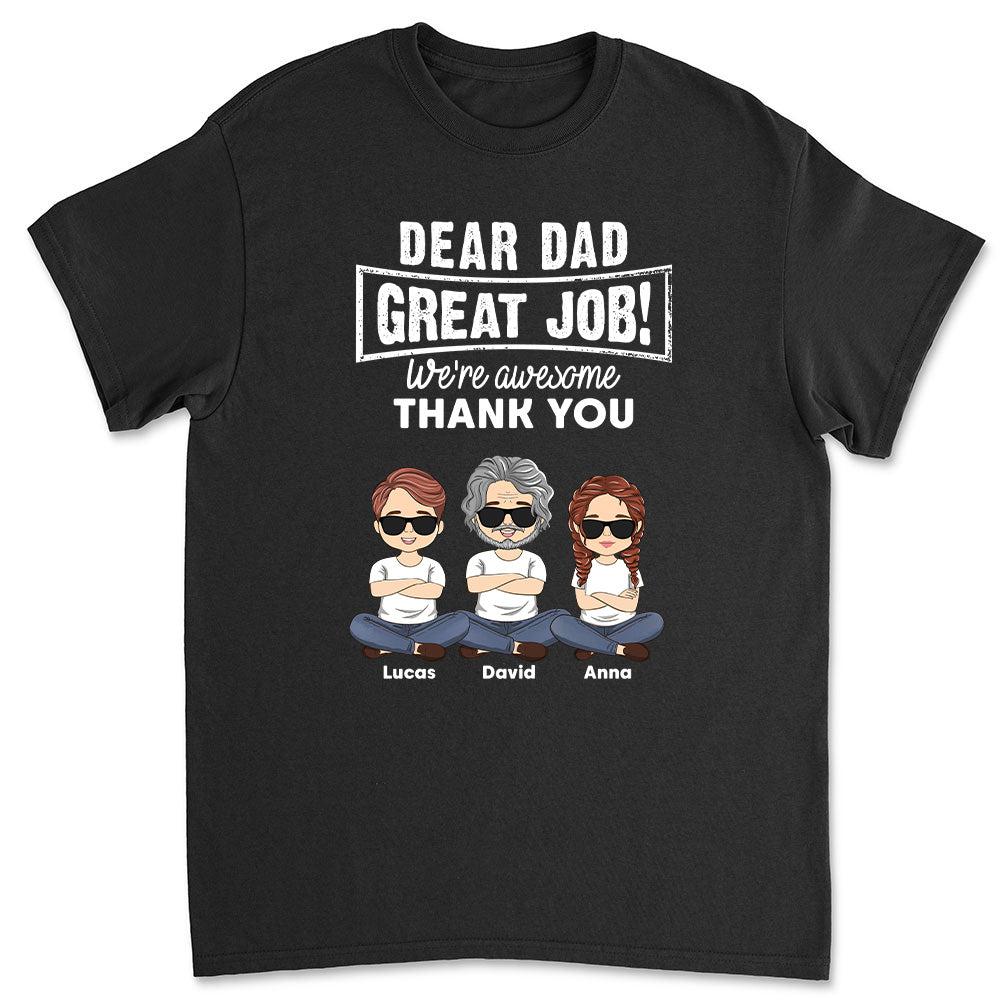 Great Job Thank You - Personalized Custom Classic T-shirt