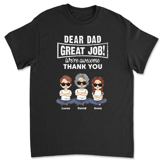 Great Job Thank You - Personalized Custom Classic T-shirt