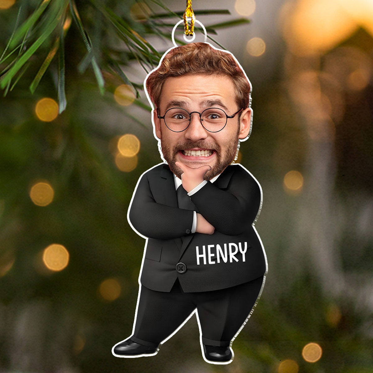 Funny Boss You Are The Best - Personalized Custom Acrylic Ornament