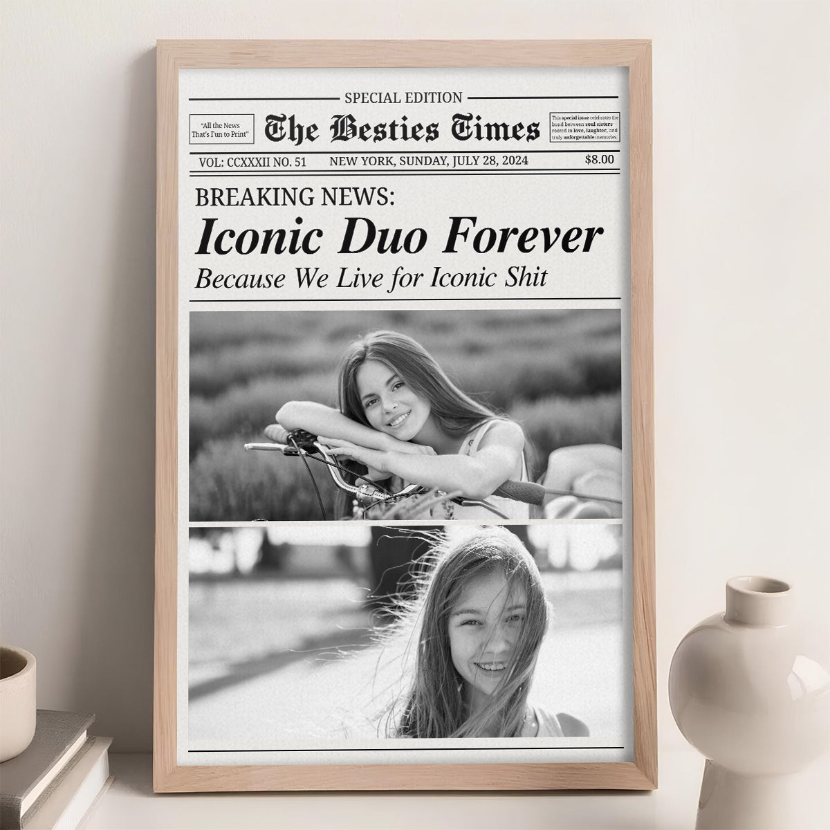 Soul Sisters Forever - Personalized Custom Poster