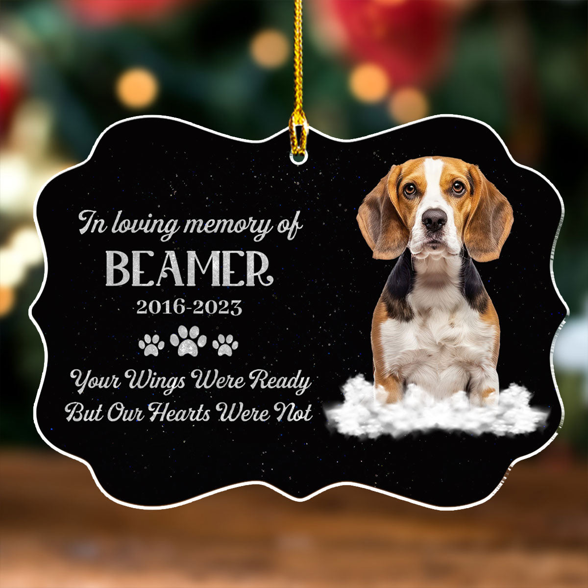 If Love Could Have Saved You - Personalized Custom Acrylic Ornament