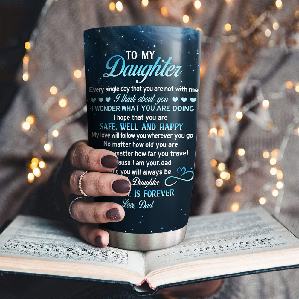 Safe, Well And Happy - Personalized Custom Tumbler